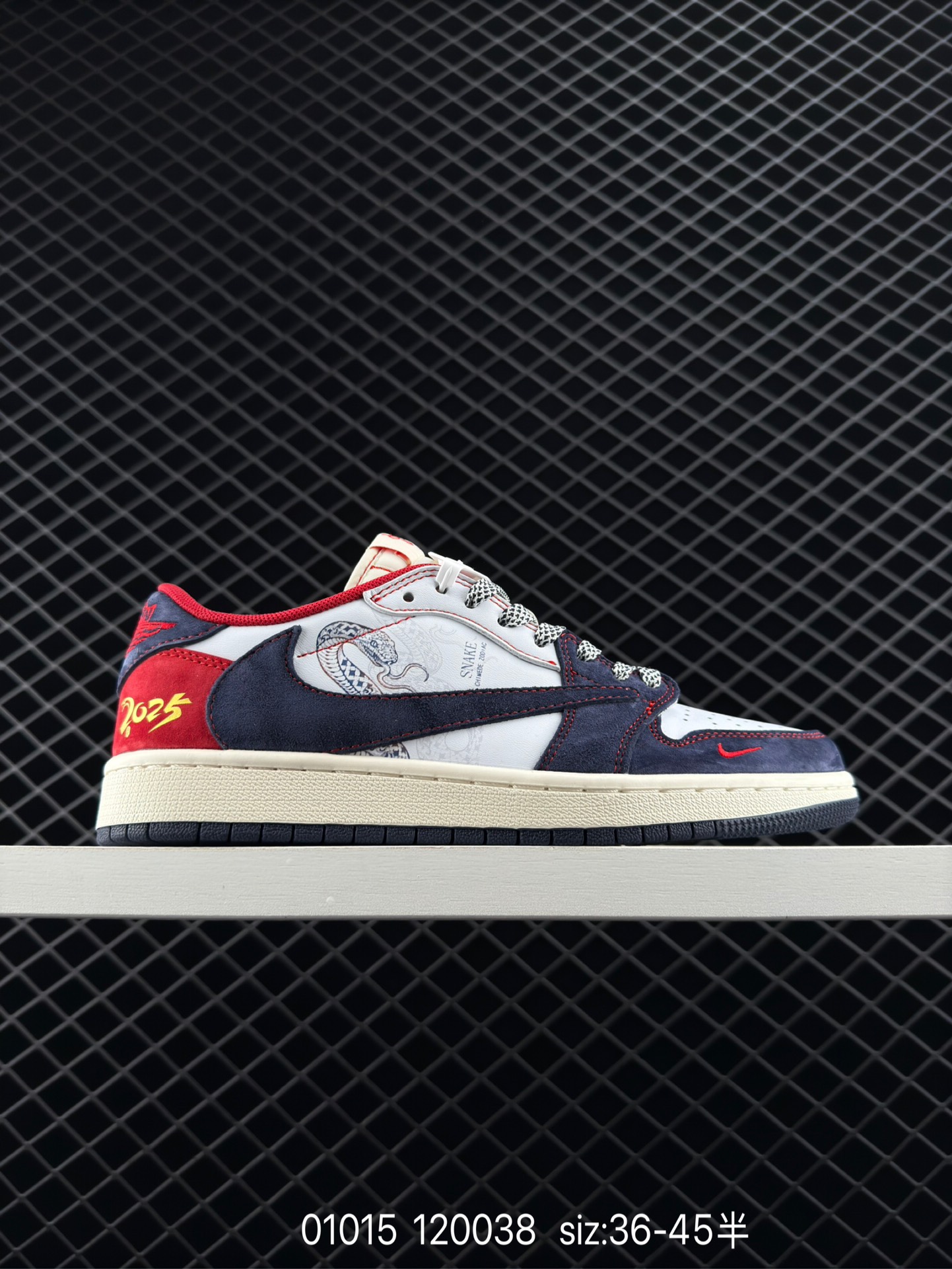 Travis Scott x Air Jordan 1 ” Reverse Mocha “